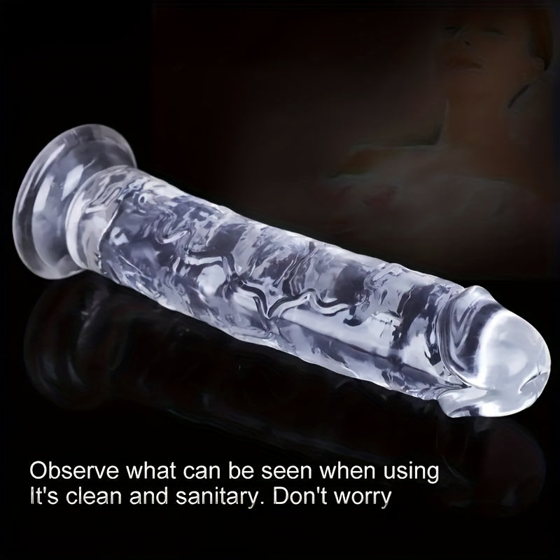 Realistic Dildo with Suction Cup for Hands-Free Play - HeartCaptor