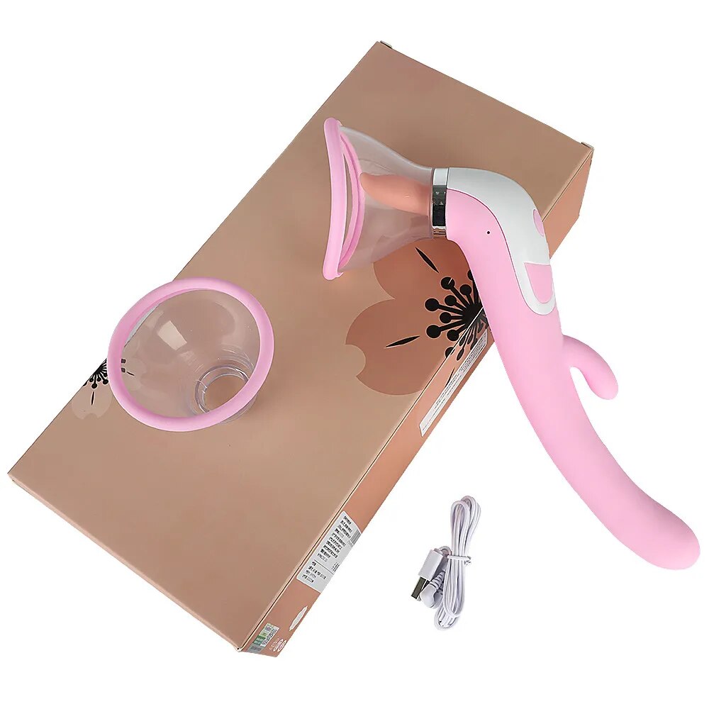 High-Frequency Vibrating Clitoris Stimulator with Suction - HeartCaptor