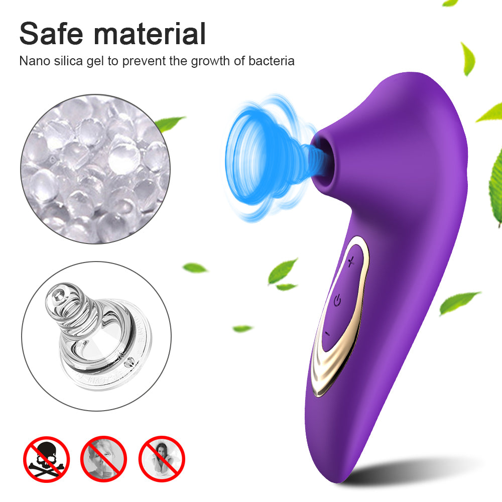 Clitoral Sucking Vibrator with 10 Modes - HeartCaptor