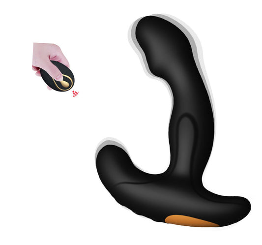 Wireless Remote Control G-spot Vibrator with Double Shock for Enhanced Pleasure