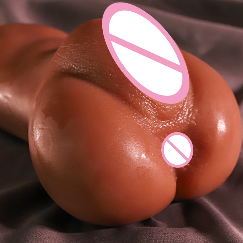 Realistic Silicone Male Masturbator Sex Toy with Vagina and Anus - HeartCaptor