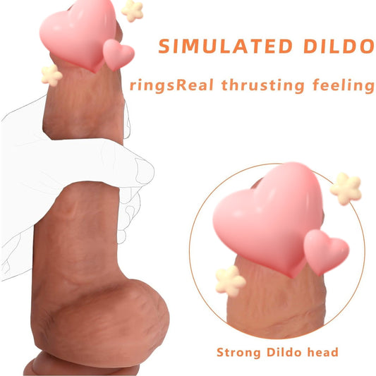 Silicone Realistic Dildo with Suction Cup for Enhanced Pleasure