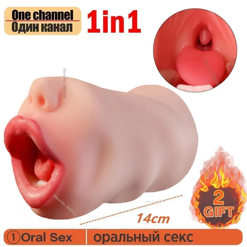 Realistic Silicone Vagina Masturbator for Men - HeartCaptor