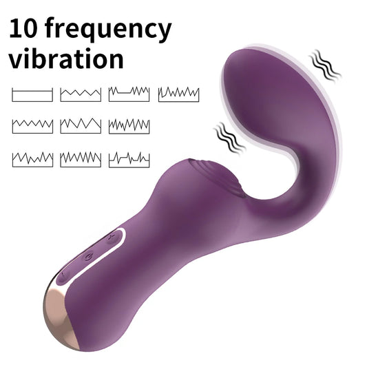 Powerful 10-Speed G-Spot Vibrator for Discreet Intimacy