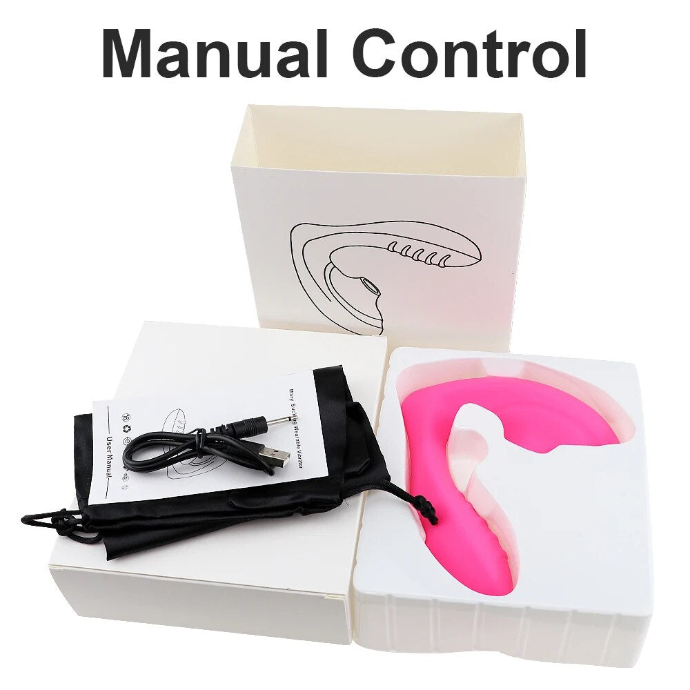 APP Bluetooth Vagina Sucking Vibrator 20 Modes Clitoris Stimulator - HeartCaptor