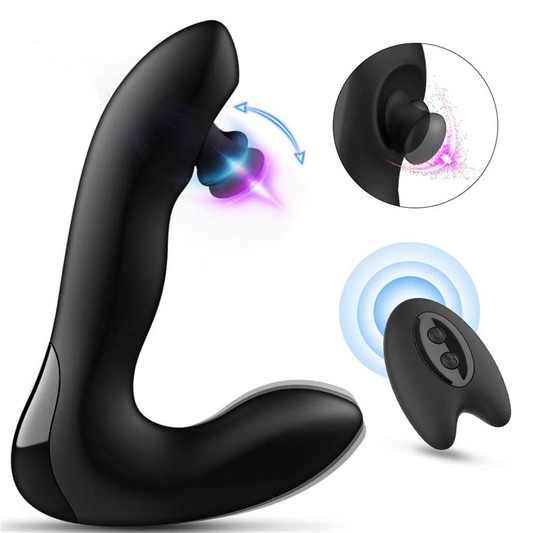 Advanced 2-in-1 Prostate Massager with Tapping & Vibrating Modes