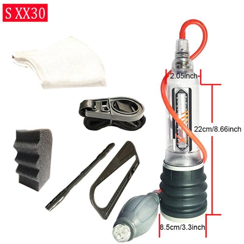 Male Penis Pump Water Vacuum Pump - HeartCaptor