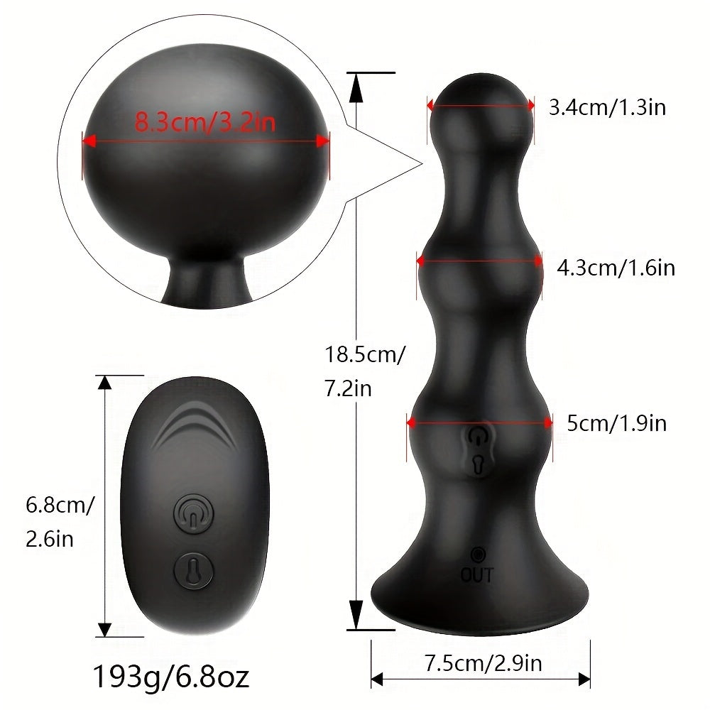 Inflatable Butt Plug with Remote Control Prostate Massager - HeartCaptor