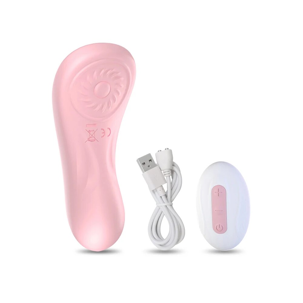 Mini Clit Sucking Vibrator with Remote Control and Sexy Panties - HeartCaptor