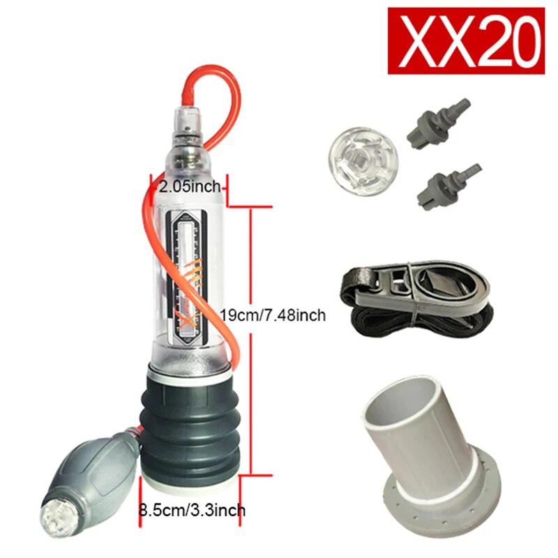 Male Penis Pump Water Vacuum Pump - HeartCaptor