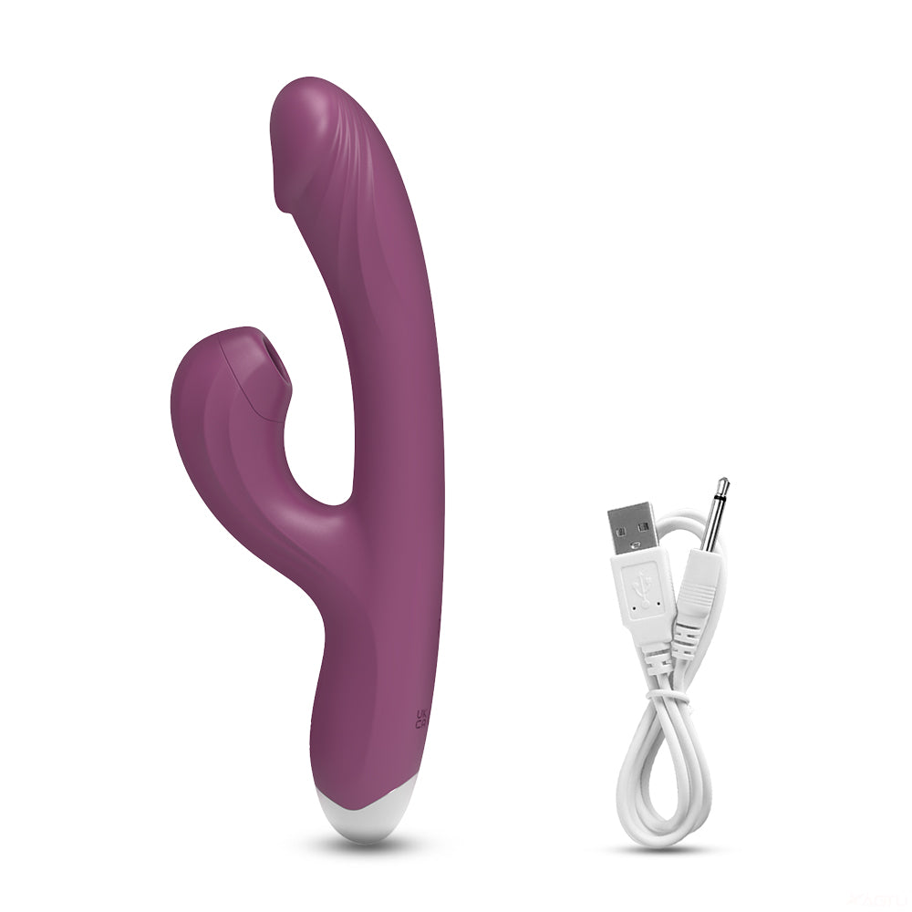 20 Modes Clitoral Sucking Vibrator with Oral Sex Stimulation - HeartCaptor