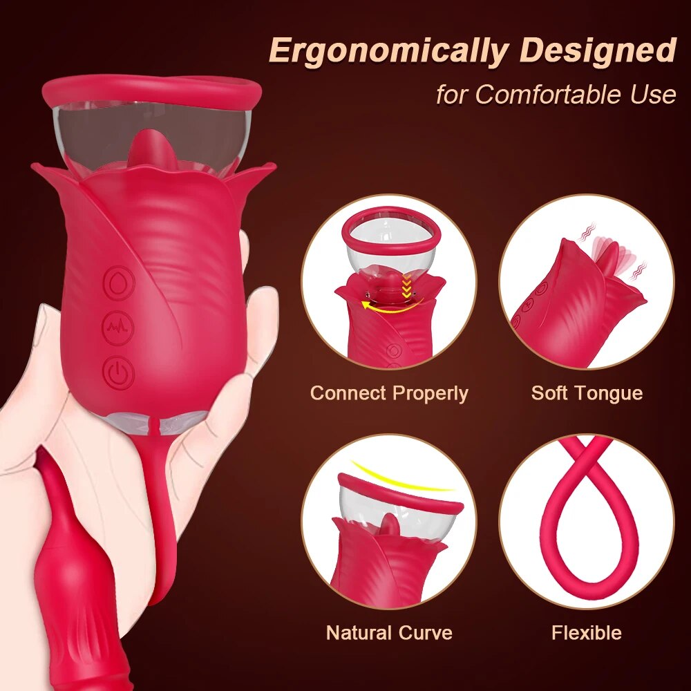 Dual Head Vibrator for Clitoral and G Spot Stimulation - HeartCaptor