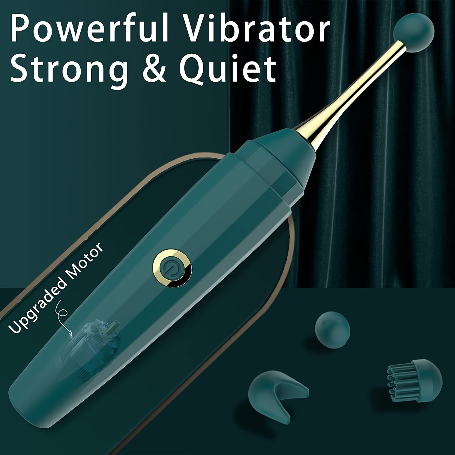 High-frequency Clitoral Pen Vibrator with 10 Vibration Modes - HeartCaptor