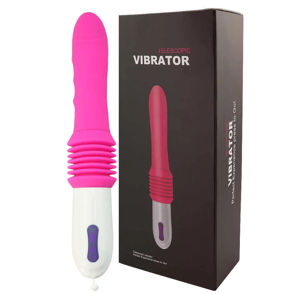 Thrusting G-spot Dildo Vibrator for Women - HeartCaptor