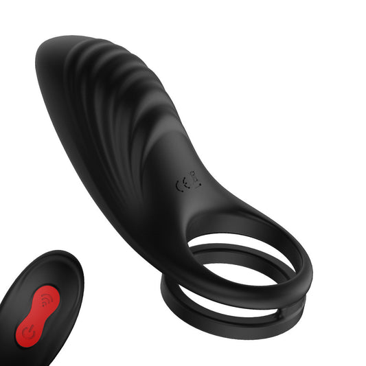 Enhanced Pleasure with Dual-Ring Vibrating Penis Ring