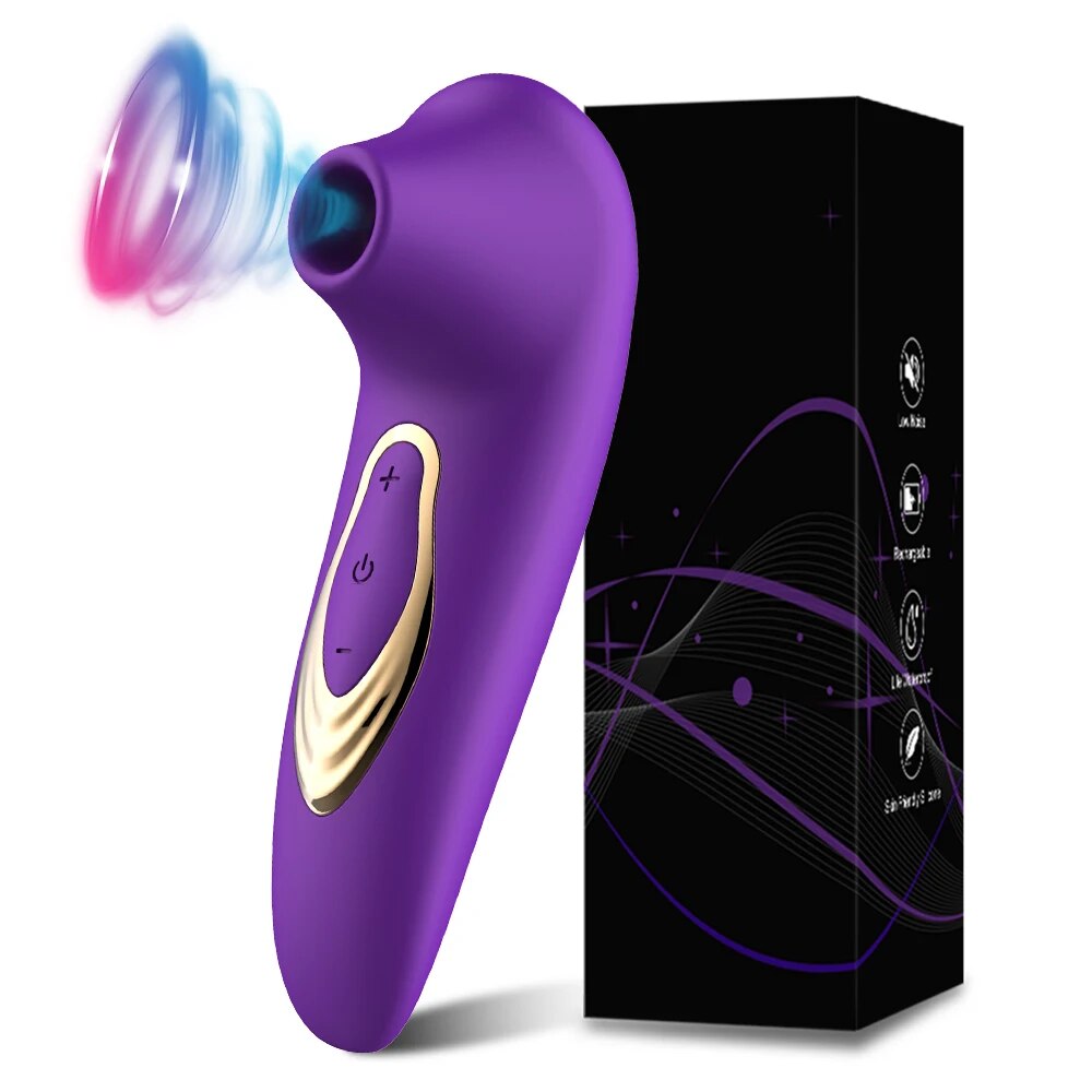 Clitoral Sucking Vibrator with 10 Modes - HeartCaptor