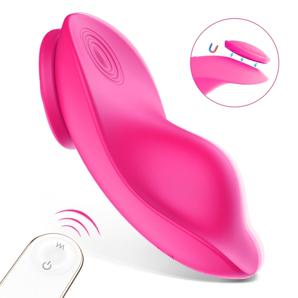 Ultra-Soft Remote Control Wearable Vibrator - HeartCaptor