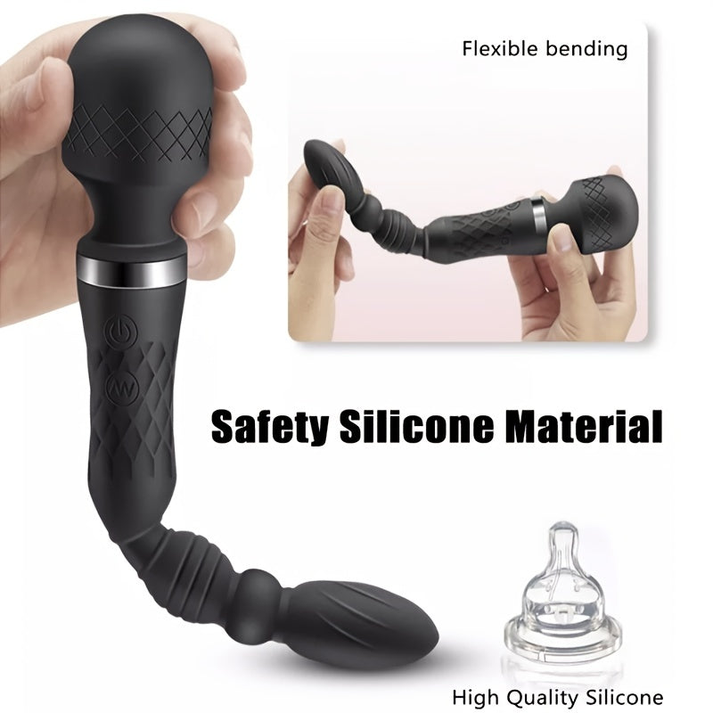 Excite Yourself: Powerful Dildo Vibrator for Clitoris, G-Spot & Anal Stimulation - HeartCaptor