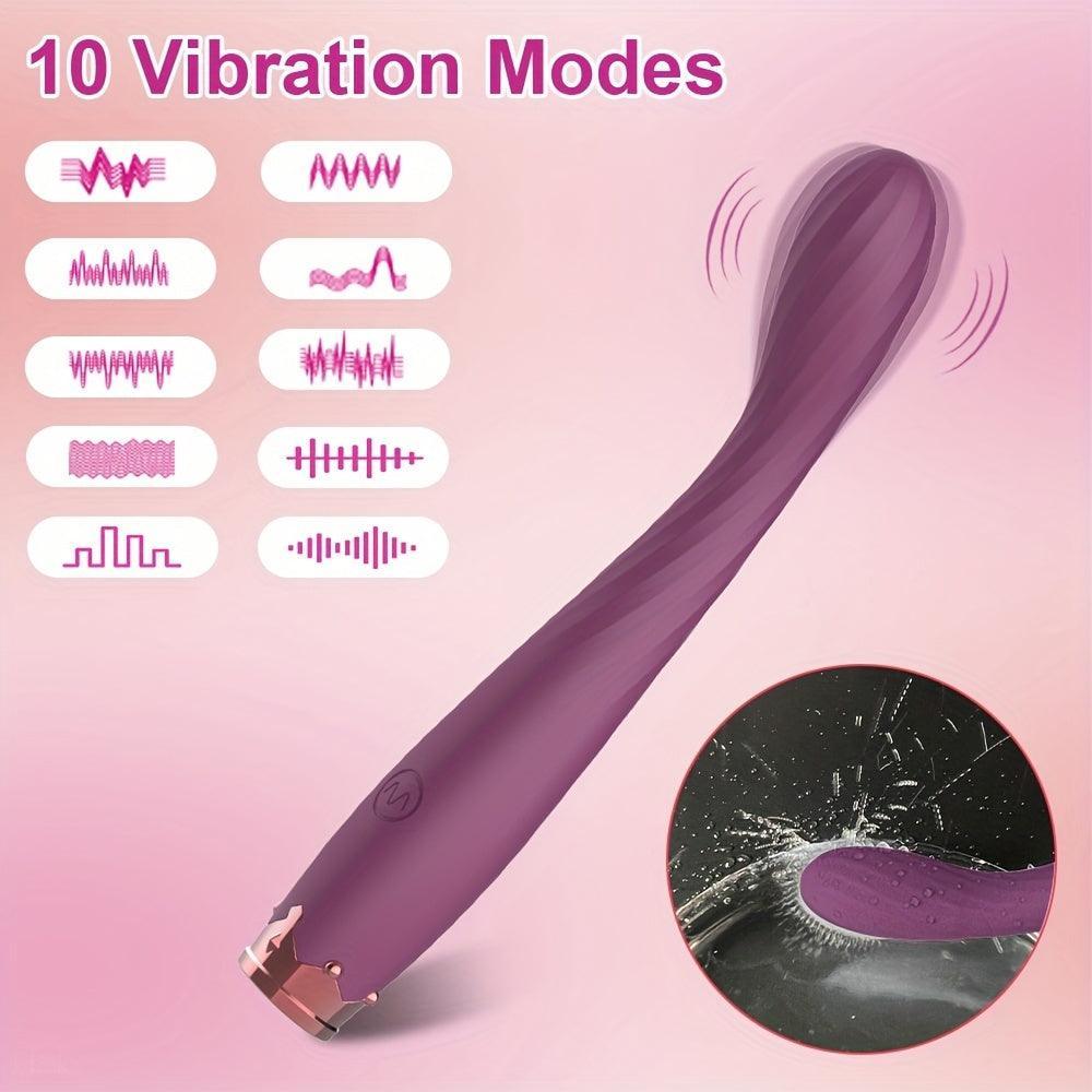 Beginners G-spot Vibrator for Female Pleasure - HeartCaptor