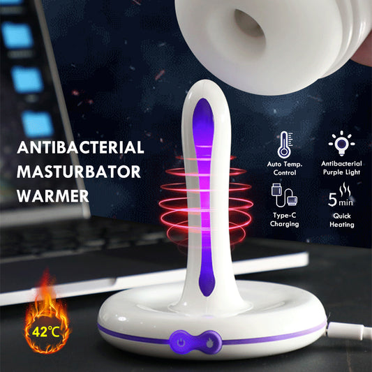 Tasse de masturbation avancée en ABS ultraviolet avec fonctions de chauffage et de séchage