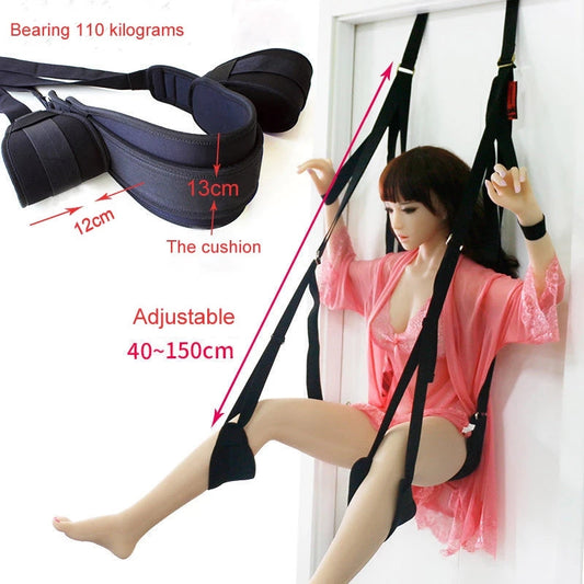 Enhance Intimacy with the Premium Door-Style Sex Swing with Seat