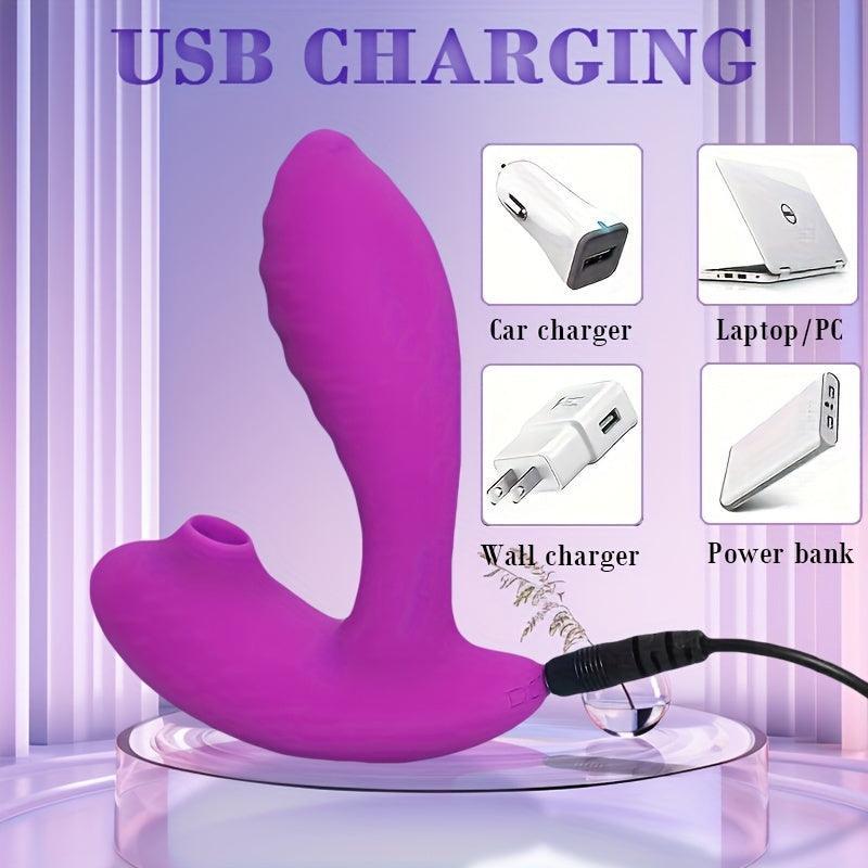 Remote Control Sucking Vibrator for Women - HeartCaptor