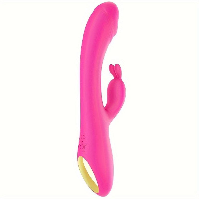 Rose G Spot Rabbit Vibrator, 9 Powerful Vibrations - HeartCaptor