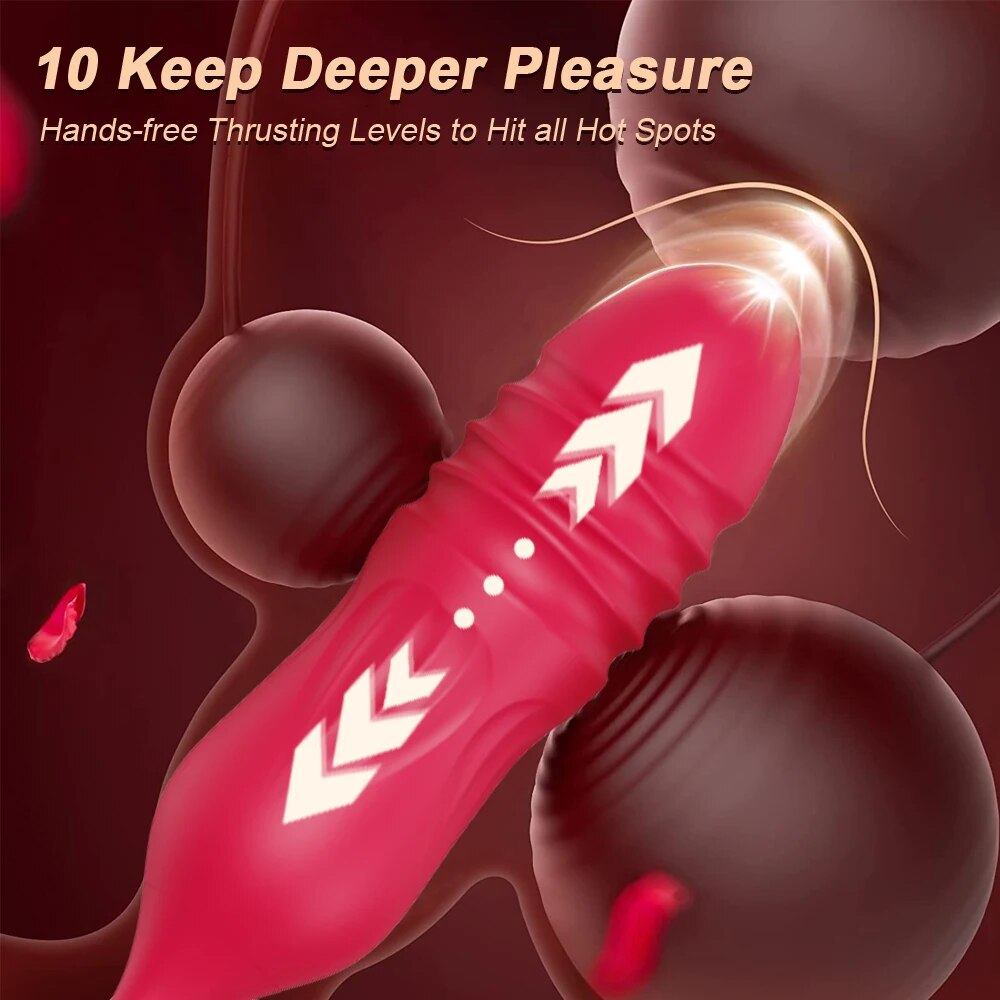 Dual Head Vibrator for Clitoral and G Spot Stimulation - HeartCaptor