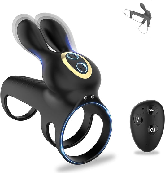 Dooley Triple Vibration Wireless Remote Control Penis Ring for Couples