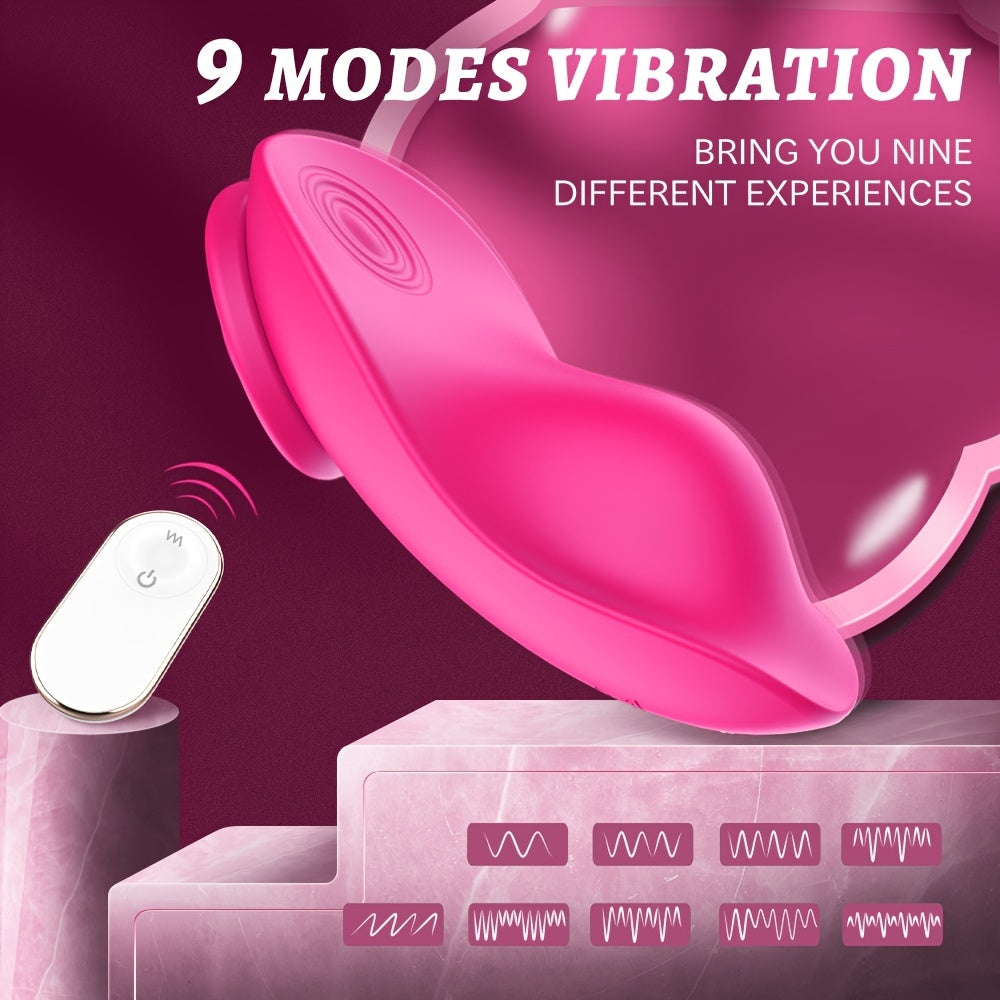 Ultra-Soft Remote Control Wearable Vibrator - HeartCaptor