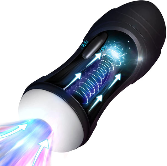 Tasse de masturbation rechargeable USB avancée avec aspiration et vibration