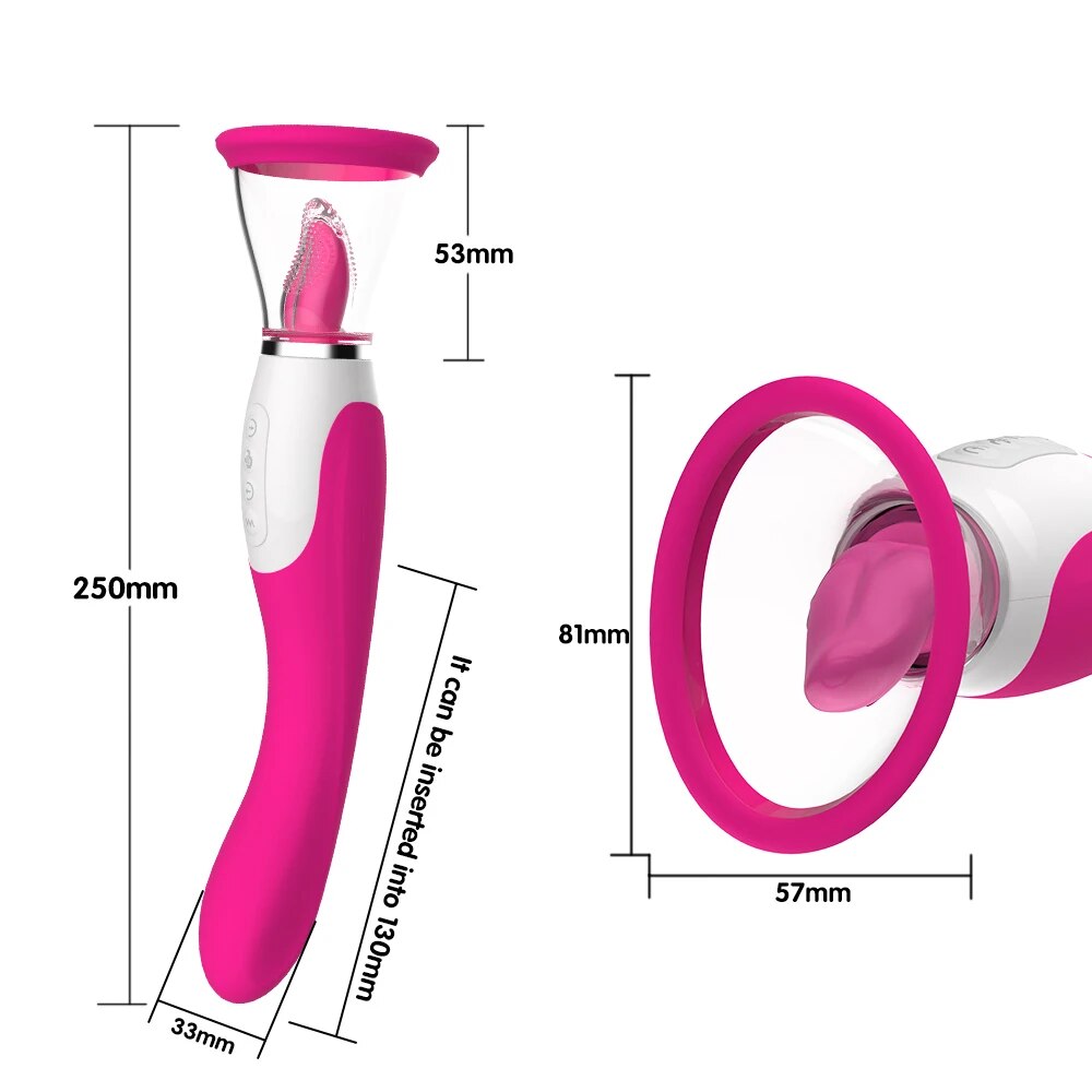 High-Frequency Vibrating Clitoris Stimulator with Suction - HeartCaptor