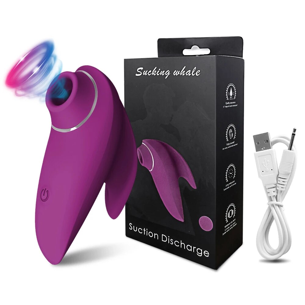 Clit Sucking Vibrator for Women - 10 Vibration Modes - HeartCaptor