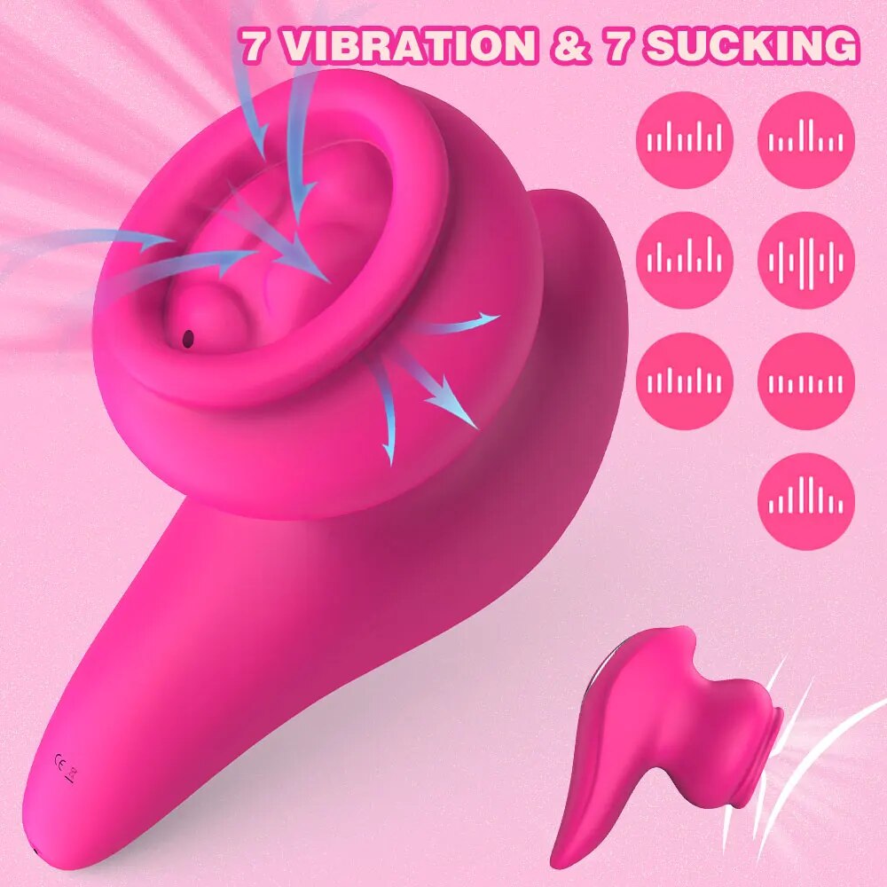 Clitoris Sucking Vibrator for Women - G-spot Massager - HeartCaptor