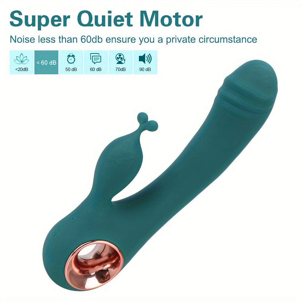 G-Spot Rabbit Vibrator, 10 Vibration Patterns - HeartCaptor