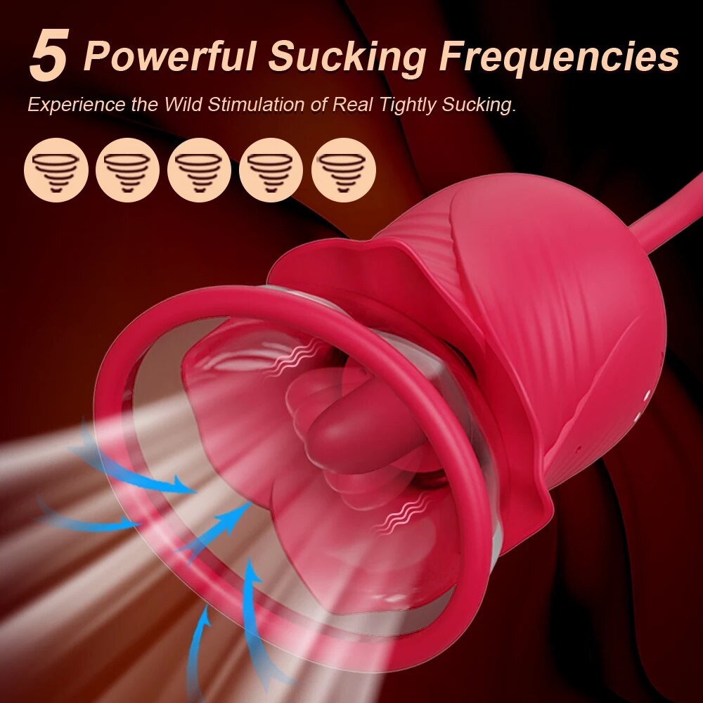 Dual Head Vibrator for Clitoral and G Spot Stimulation - HeartCaptor