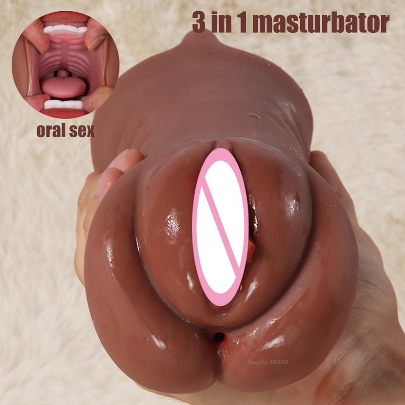 Realistic Silicone Vagina Masturbator for Men - HeartCaptor