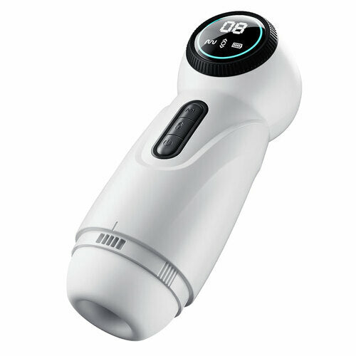 Advanced LCD-Controlled Male Masturbator with Heating and Vibration