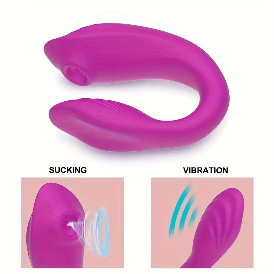 Wearable Vagina Sucking Vibrator with Remote Control - HeartCaptor