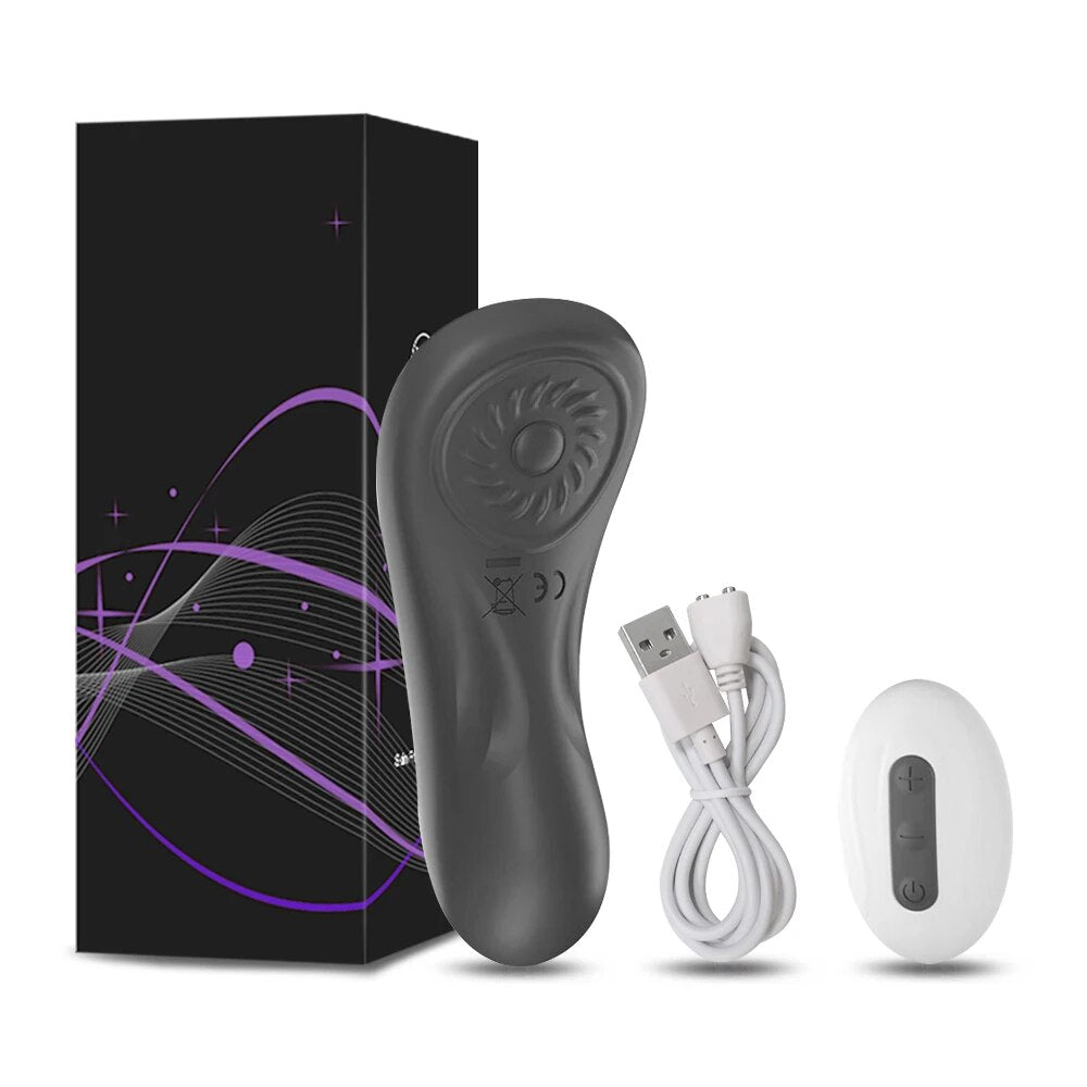 Mini Clit Sucking Vibrator with Remote Control and Sexy Panties - HeartCaptor