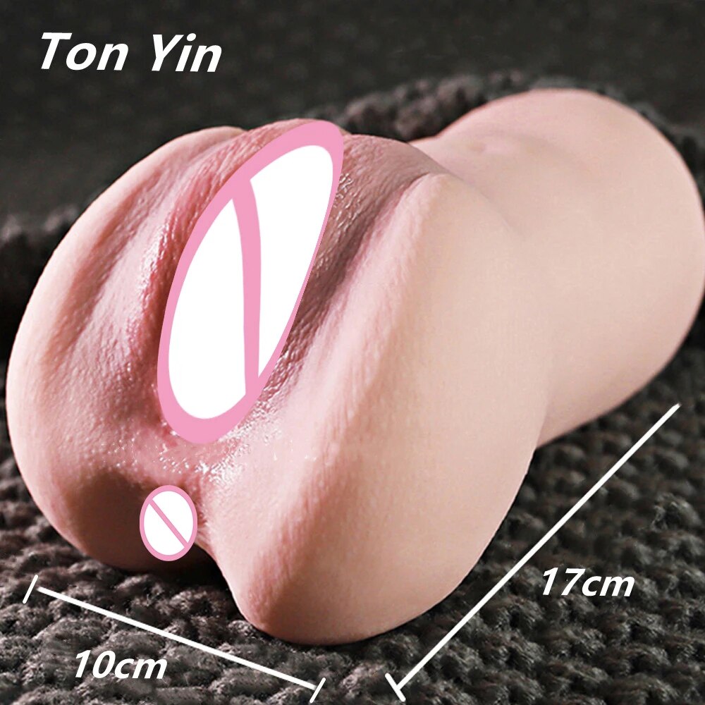 Realistic Male Masturbator Pocket Pussy Vagina Sex Toy for Men - HeartCaptor