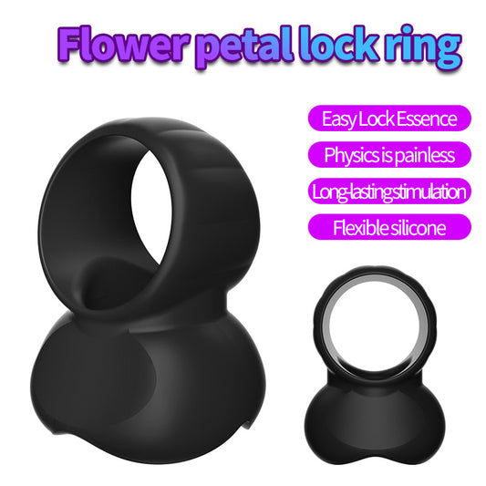 Ha-826 Petal Liquid Silicone Penis Ring for Enhanced Performance