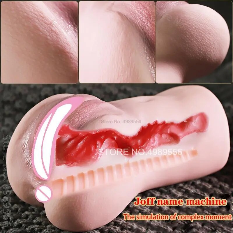 Realistic Male Masturbator Pocket Pussy Vagina Sex Toy for Men - HeartCaptor