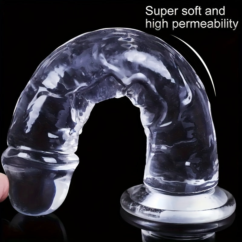 Realistic Dildo with Suction Cup for Hands-Free Play - HeartCaptor