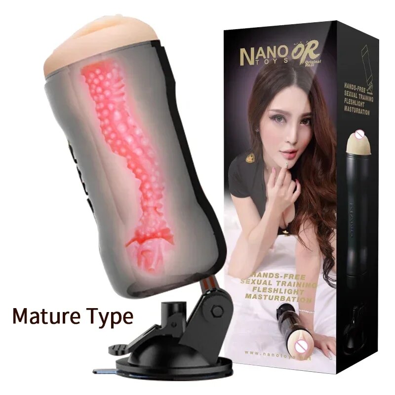 Rotating Hand Free Suction Male Masturbator Sex Machine - HeartCaptor