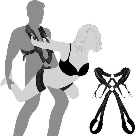 Adjustable BDSM Swing: Couples' Bondage Love Sling