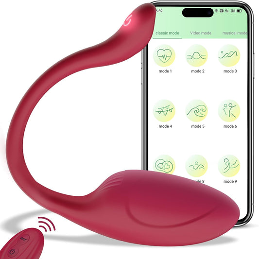 Bluetooth G-spot Vibrator: Long Distance Control for Couples