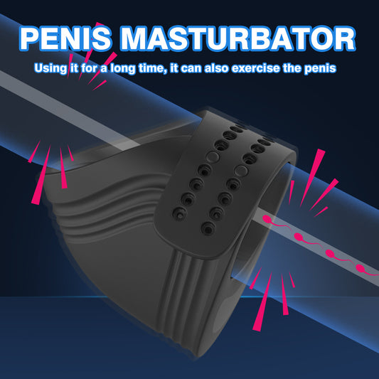 Flexible 7-Mode Vibration Masturbator for Enhanced Pleasure