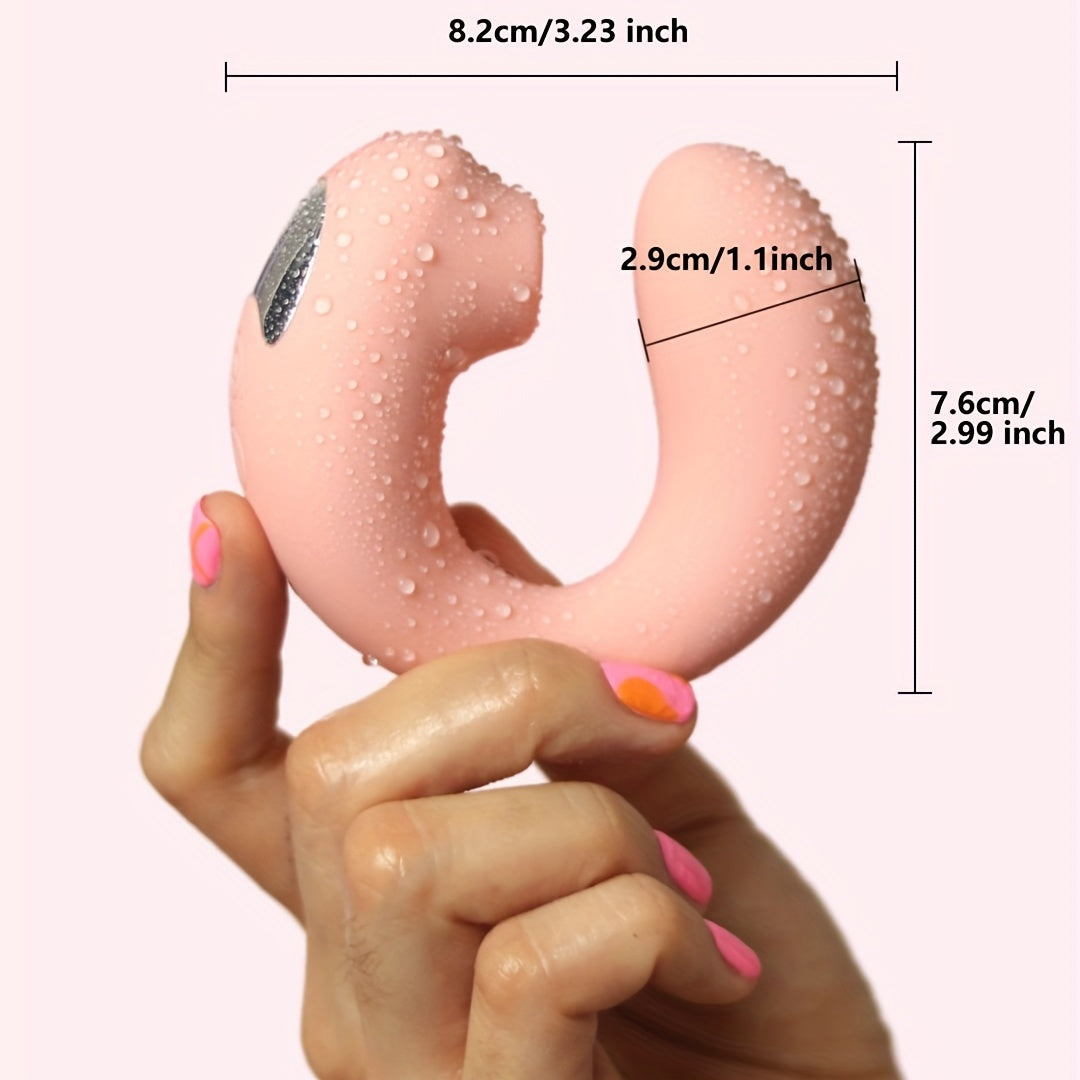 Clitoral Licking G Spot Vibrator, 10 Vibration Modes & 3 Frequency Modes - HeartCaptor