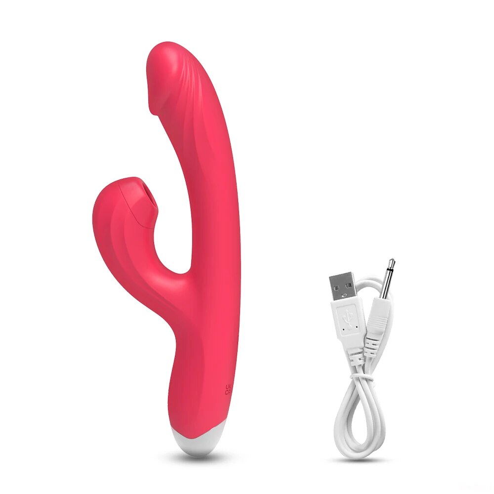 20 Modes Clitoral Sucking Vibrator with Oral Sex Stimulation - HeartCaptor